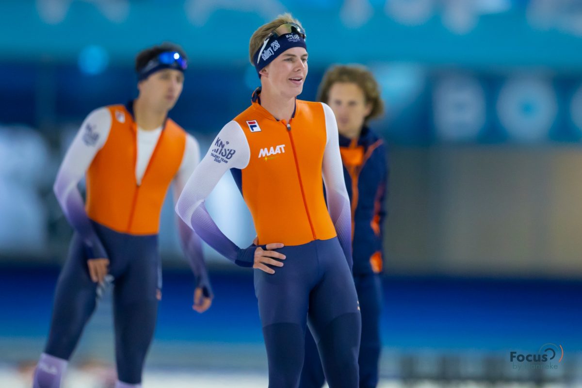 Rinse Franken ontspannen na een training